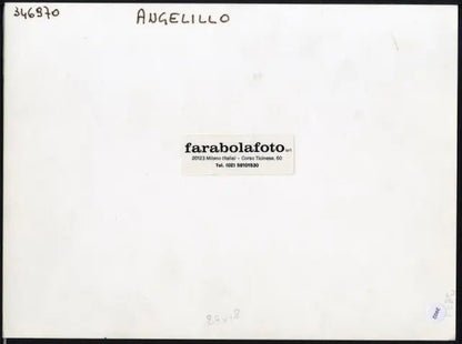 Antonio Angelillo Inter - Genoa anni 50 Ft 3902 - Stampa 24x18 cm - Farabola Stampa ai sali d'argento (anni 90)