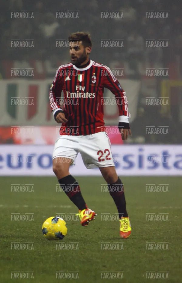 Antonio Nocerino, Milan vs Inter, 2012 - Farabola Immagine digitale