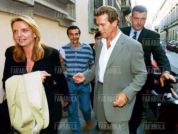 Arnold Schwarzenegger, Milano, 2000 - Farabola Immagine digitale