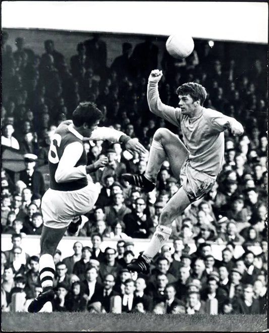 Arsenal vs Sunderland 1968 Ft 5748 - Stampa 20x25 cm - Farabola Stampa ai sali d'argento