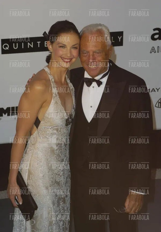 Ashley Judd e Giorgio Armani, Festival di Cannes, 2004 - Farabola Immagine digitale