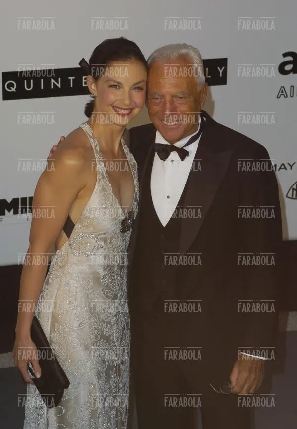 Ashley Judd e Giorgio Armani, Festival di Cannes, 2004 - Farabola Immagine digitale