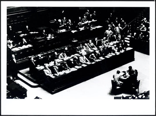 Assemblea Costituente 1946 Ft 37788 - Stampa 24x18 cm - Farabola Stampa ai sali d'argento (anni 90)