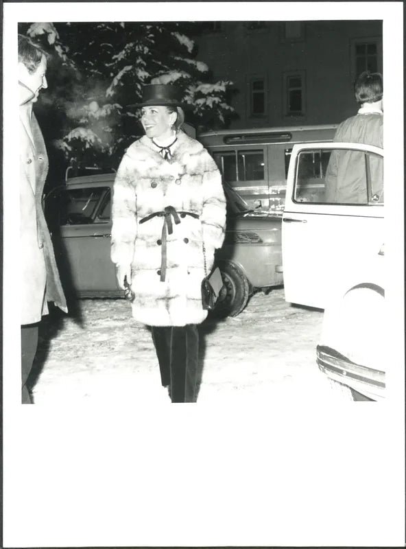 Athīna Livanou a Sankt Moritz 1969 Ft 37438 - Stampa 24x18 cm - Farabola Stampa ai sali d'argento