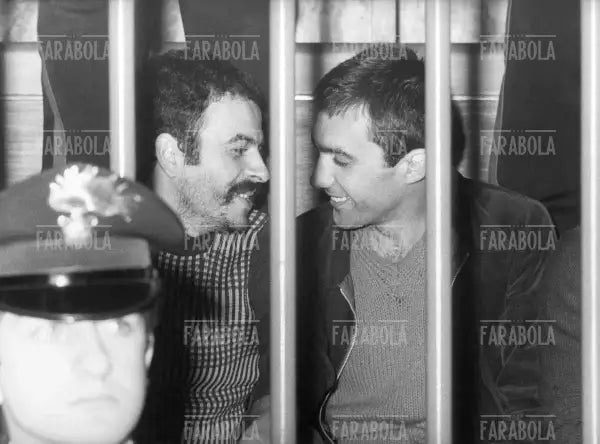 Attilio Casaletti e Fabrizio Pelli a processo per terrorismo, Milano, 1978 - Farabola Immagine digitale