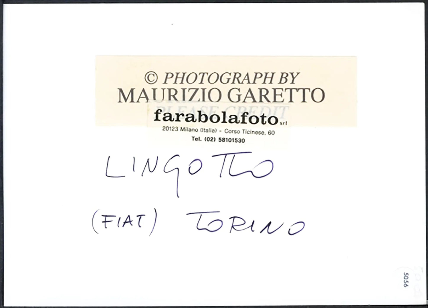 Auditorium Lingotto anni 90 Ft 5056 - Stampa 13x18 cm - Farabola Stampa ai sali d'argento