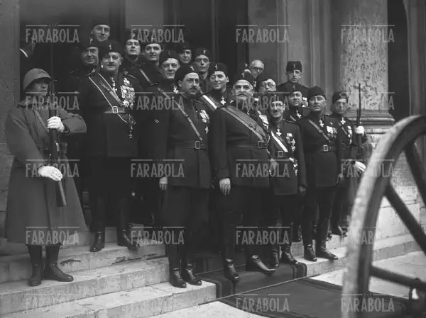 Auguri al Re, 1935 - Farabola Immagine digitale