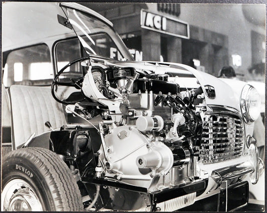 Austin 850 Salone Auto 1959 Ft 35346 - Stampa 21x27 cm - Farabola Stampa ai sali d'argento