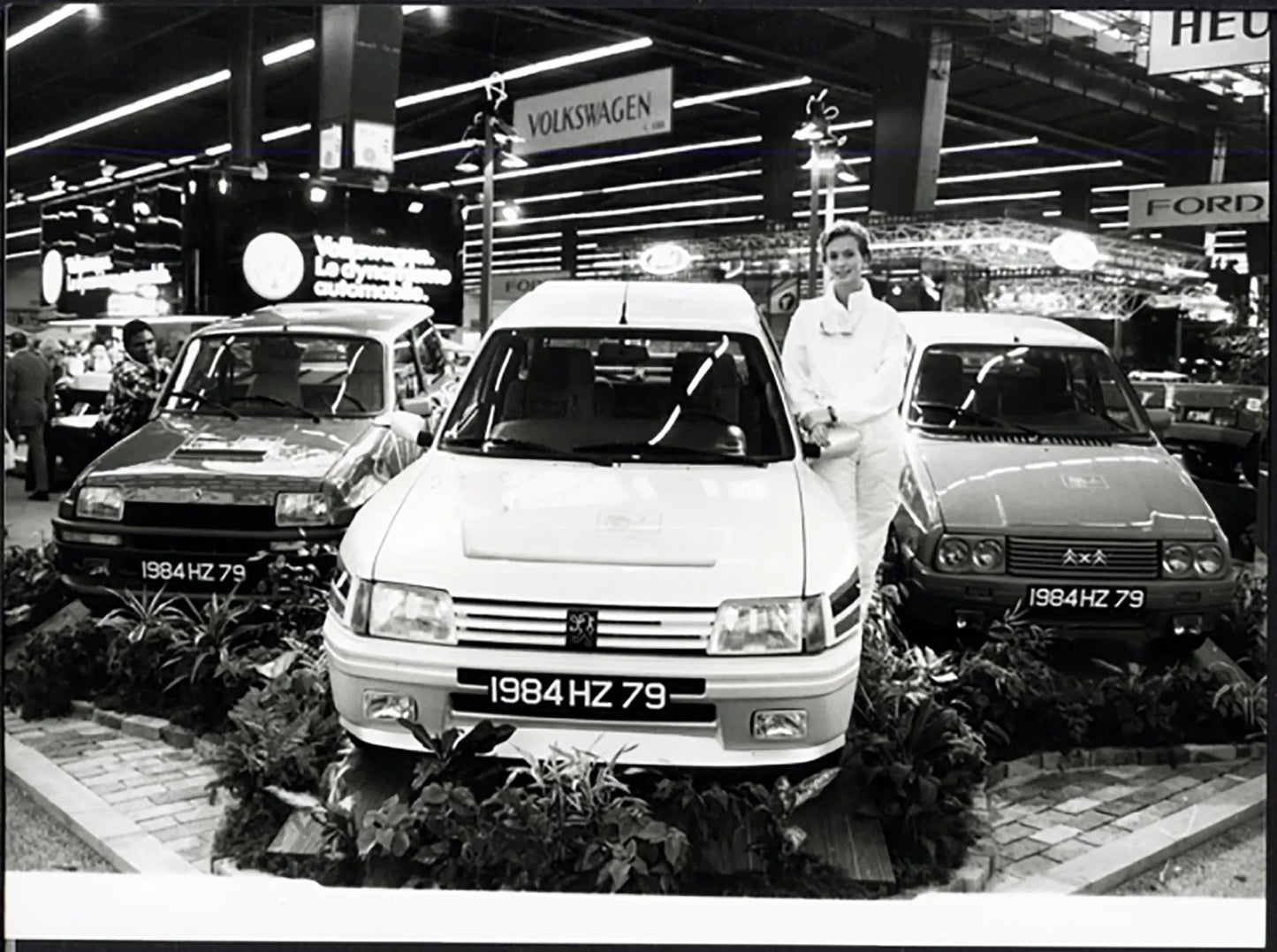 Auto da Rally Salone Auto Parigi 1984 Ft 37166 - Stampa 24x18 cm - Farabola Stampa ai sali d'argento