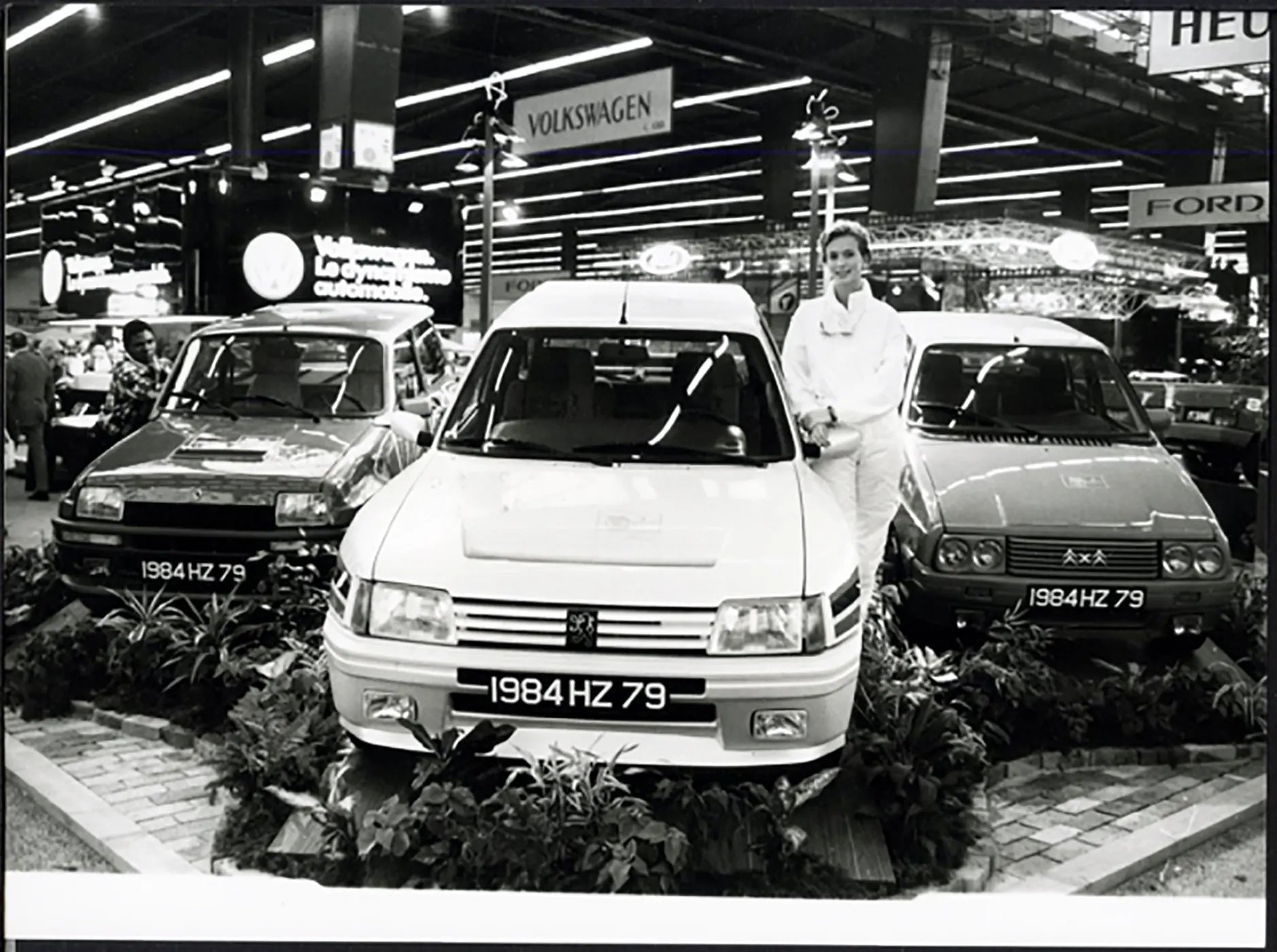 Auto da Rally Salone Auto Parigi 1984 Ft 37166 - Stampa 24x18 cm - Farabola Stampa ai sali d'argento