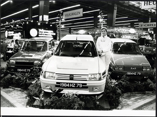 Auto da Rally Salone Auto Parigi 1984 Ft 37166 - Stampa 24x18 cm - Farabola Stampa ai sali d'argento