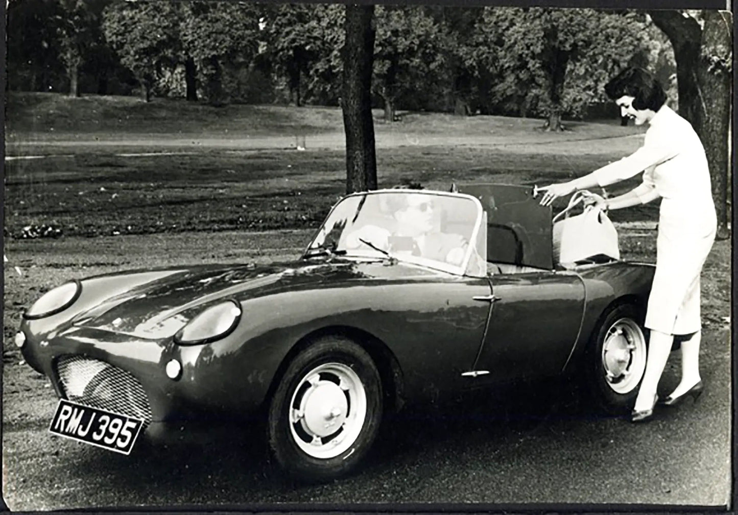 Auto sportiva Berkeley 1956 Ft 37813 - Stampa 20x15 cm - Farabola Stampa ai sali d'argento