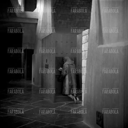 Autostrada del Sole, la Chiesa di San Giovanni Battista, 1964 - Farabola Immagine digitale