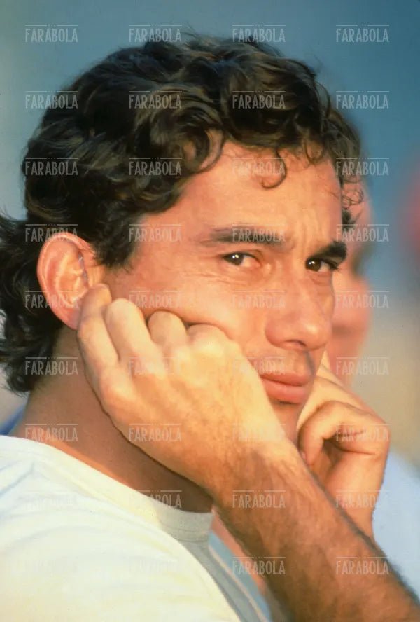 Ayrton Senna, anni 80 - Farabola Immagine digitale