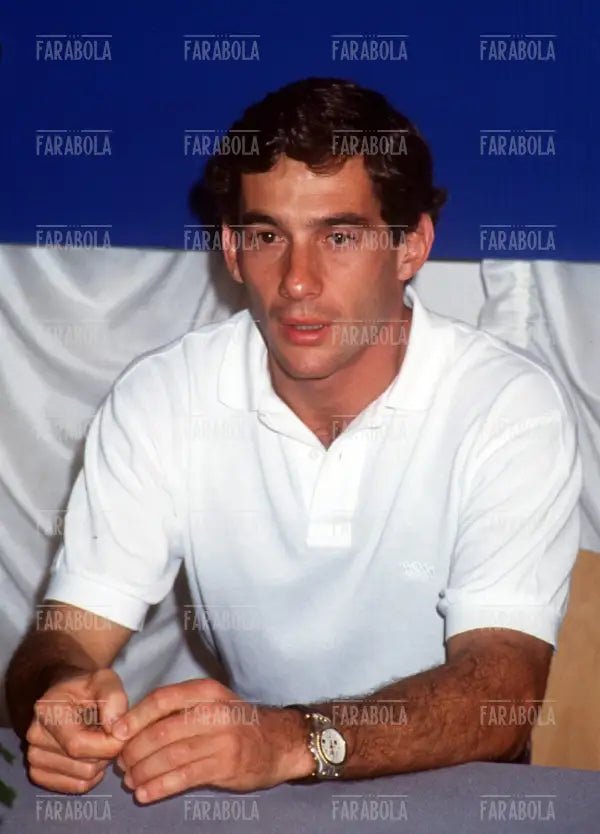 Ayrton Senna, pilota Williams, 1994 - Farabola Immagine digitale