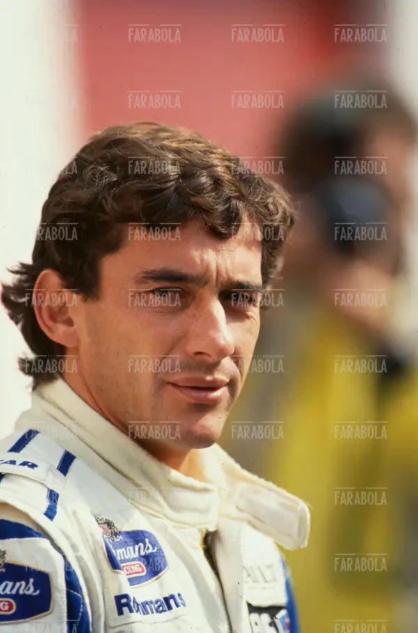Ayrton Senna, pilota Willias, 1994 - Farabola Immagine digitale