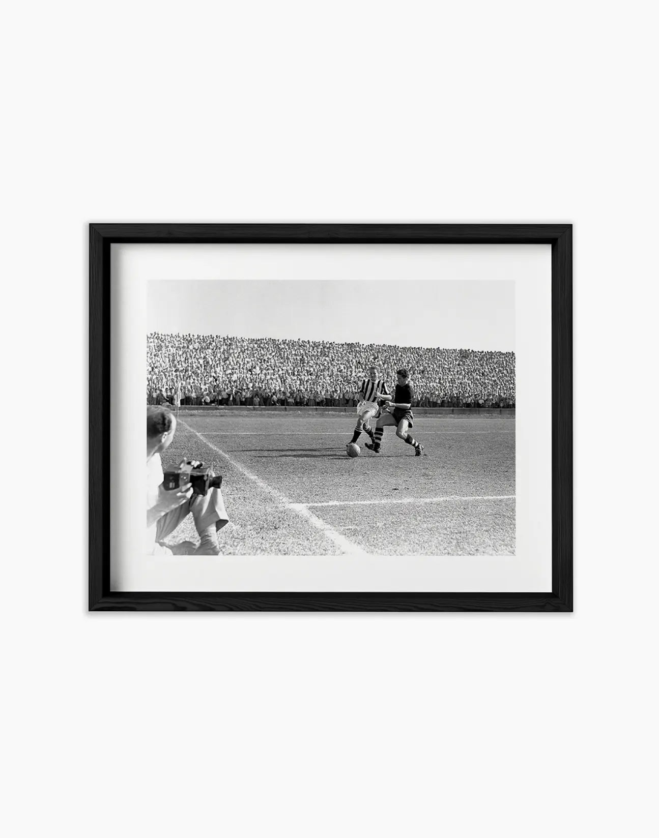 Azione di Boniperti, Juventus - Pro Patria 1950 - Farabola Fotografia