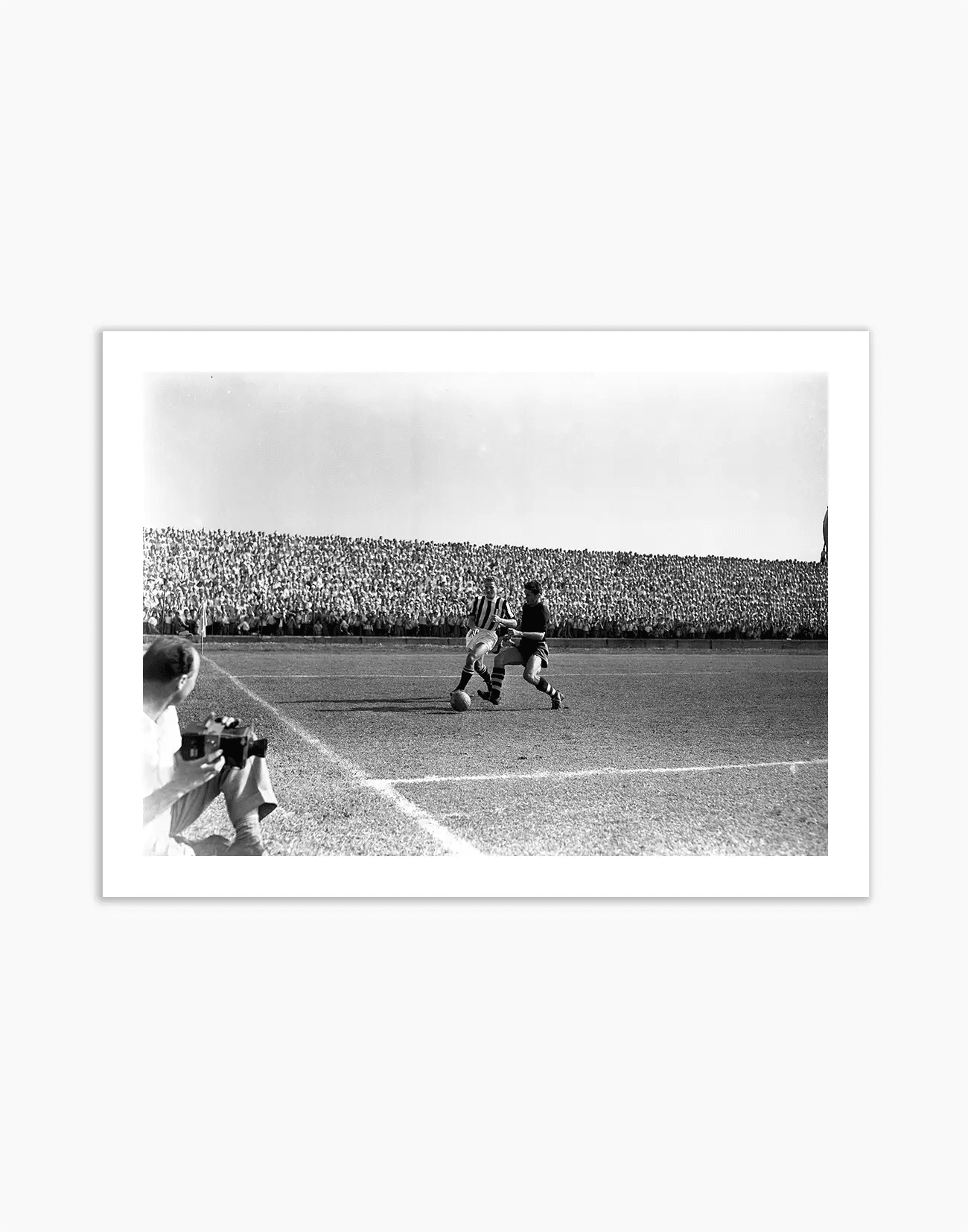 Azione di Boniperti, Juventus-Pro Patria 1950 - Farabola WhiteWall App Product