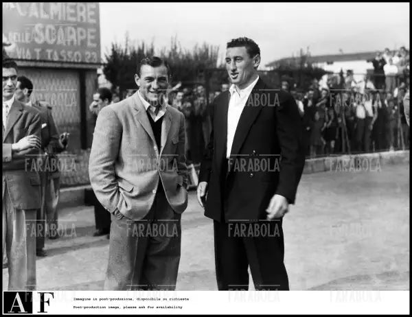 Bacigalupo e Casari, Grande Torino, 1948 - Farabola Immagine digitale