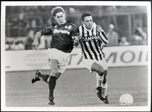 Baggio e Mussi Juventus-Torino 1993 Ft 2644 - Stampa 24x18 cm - Farabola Stampa ai sali d'argento
