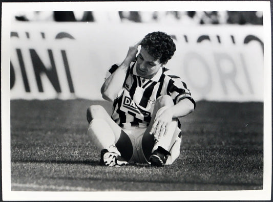 Baggio Juventus 1994-1995 Ft 2647 - Stampa 24x18 cm - Farabola Stampa ai sali d'argento
