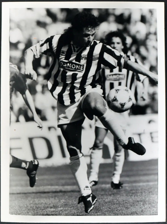 Baggio Juventus 1994-1995 Ft 2651 - Stampa 24x18 cm - Farabola Stampa ai sali d'argento