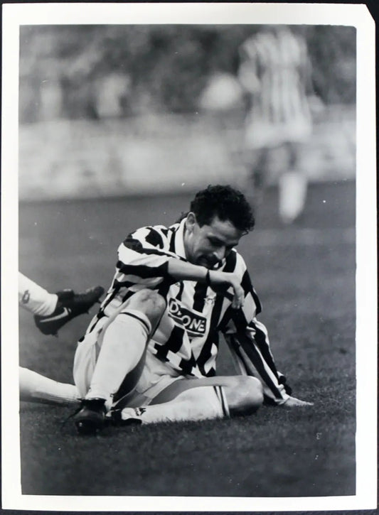 Baggio Juventus 1994-1995 Ft 2652 - Stampa 24x18 cm - Farabola Stampa ai sali d'argento