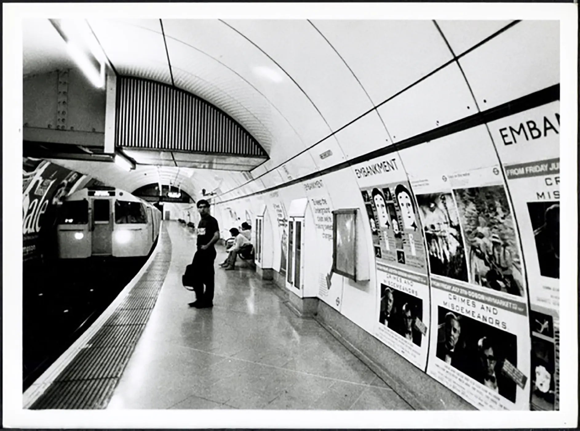 Bakerloo Line Londra anni 90 Ft 38048 - Stampa 24x18 cm - Farabola Stampa ai sali d'argento
