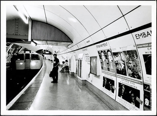 Bakerloo Line Londra anni 90 Ft 38048 - Stampa 24x18 cm - Farabola Stampa ai sali d'argento