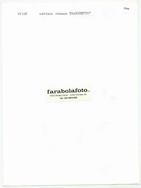 Banchetto romano Ft 37268 - Stampa 24x18 cm - Farabola Stampa ai sali d'argento