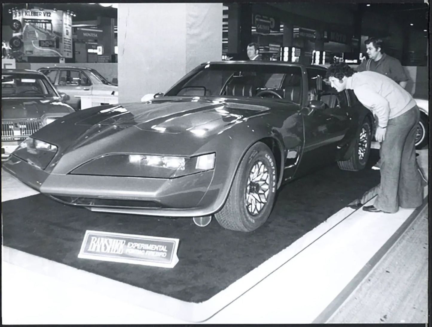 Banshee - Firebird Salone Auto Parigi 1976 Ft 36697 - Stampa 24x18 cm - Farabola Stampa ai sali d'argento