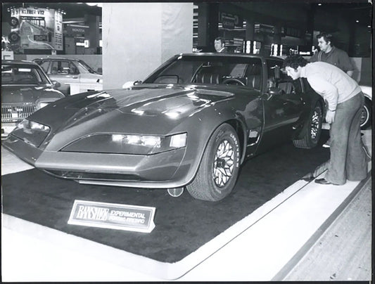 Banshee - Firebird Salone Auto Parigi 1976 Ft 36697 - Stampa 24x18 cm - Farabola Stampa ai sali d'argento