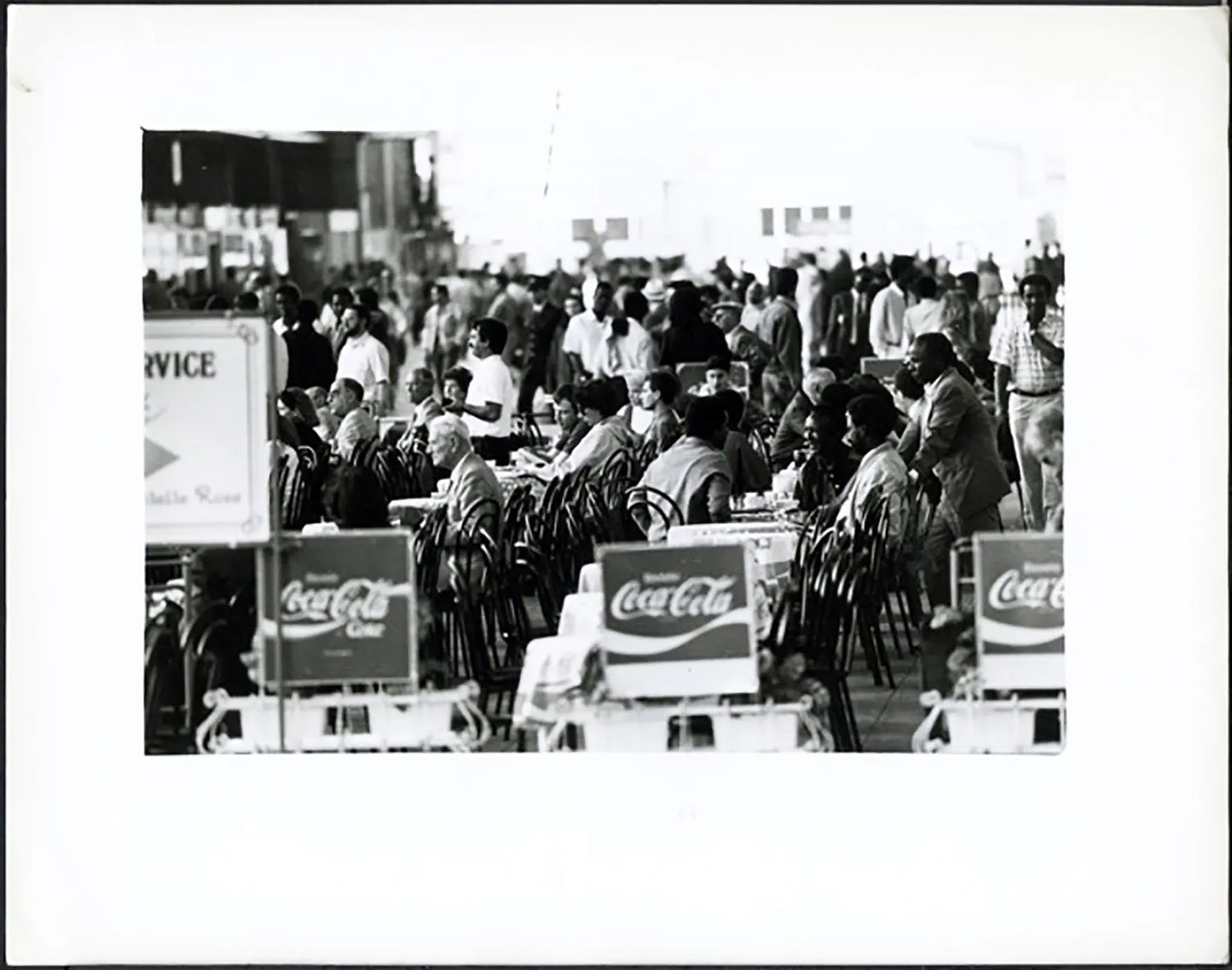 Bar della Stazione Termini Roma anni 90 Ft 37736 - Stampa 24x30 cm - Farabola Stampa ai sali d'argento
