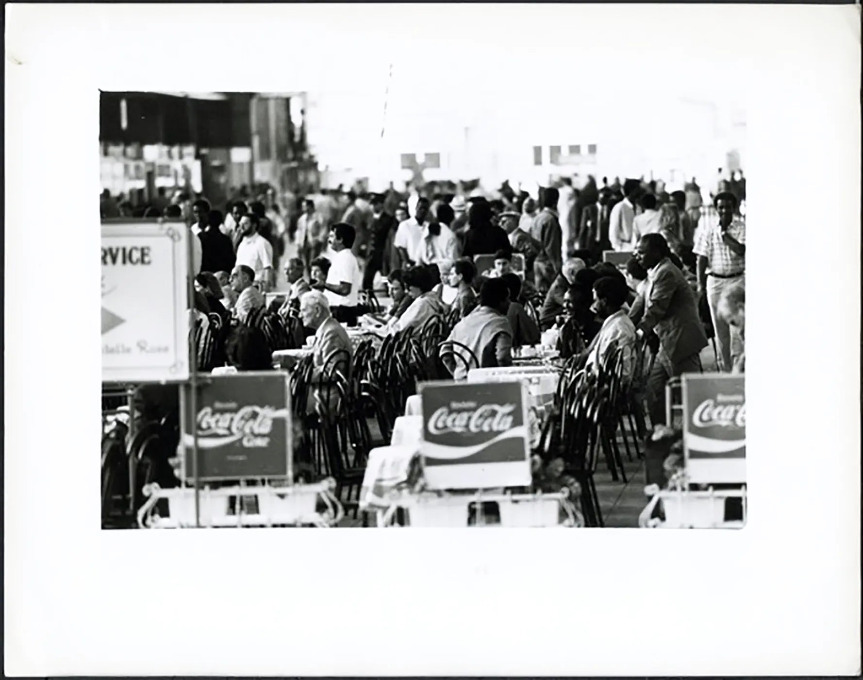 Bar della Stazione Termini Roma anni 90 Ft 37736 - Stampa 24x30 cm - Farabola Stampa ai sali d'argento
