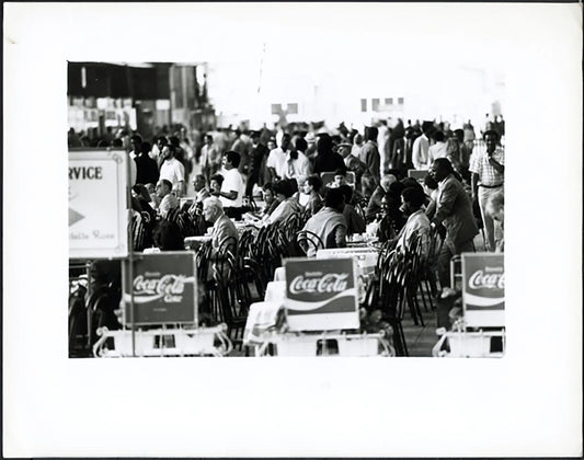 Bar della Stazione Termini Roma anni 90 Ft 37736 - Stampa 24x30 cm - Farabola Stampa ai sali d'argento