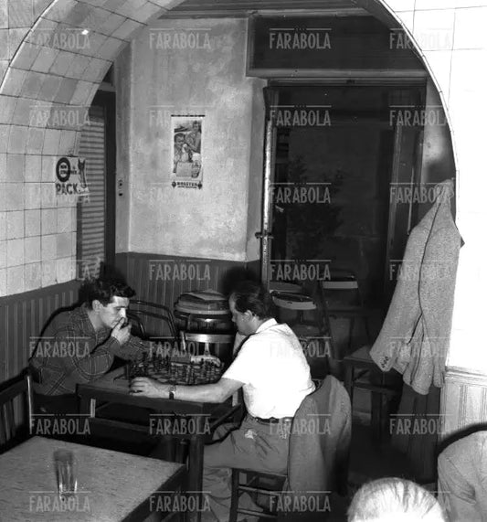 Bar Jamaica a Milano, 1954 - Farabola Immagine digitale