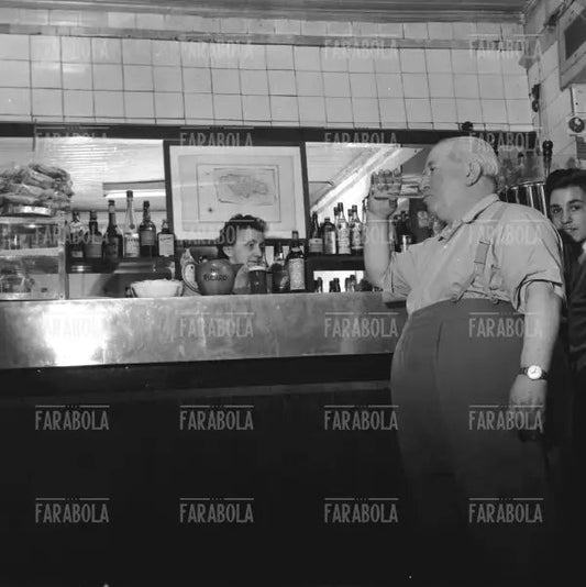 Bar Jamaica a Milano, 1954 - Farabola Immagine digitale