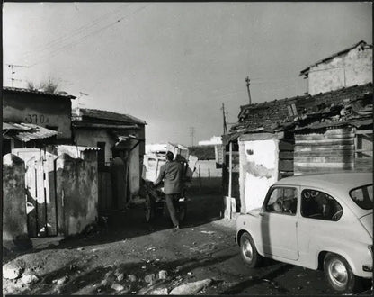 Baracche a Roma anni 60 Ft 3735 - Stampa 21x27 cm - Farabola Stampa ai sali d'argento