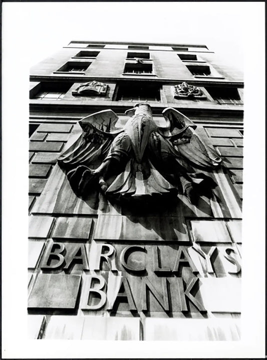 Barclays Bank Londra anni 90 Ft 38035 - Stampa 24x18 cm - Farabola Stampa ai sali d'argento