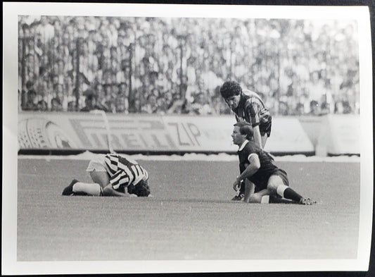 Barros D'Elia Matteoli Juventus 1990 Ft 2559 - Stampa 24x18 cm - Farabola