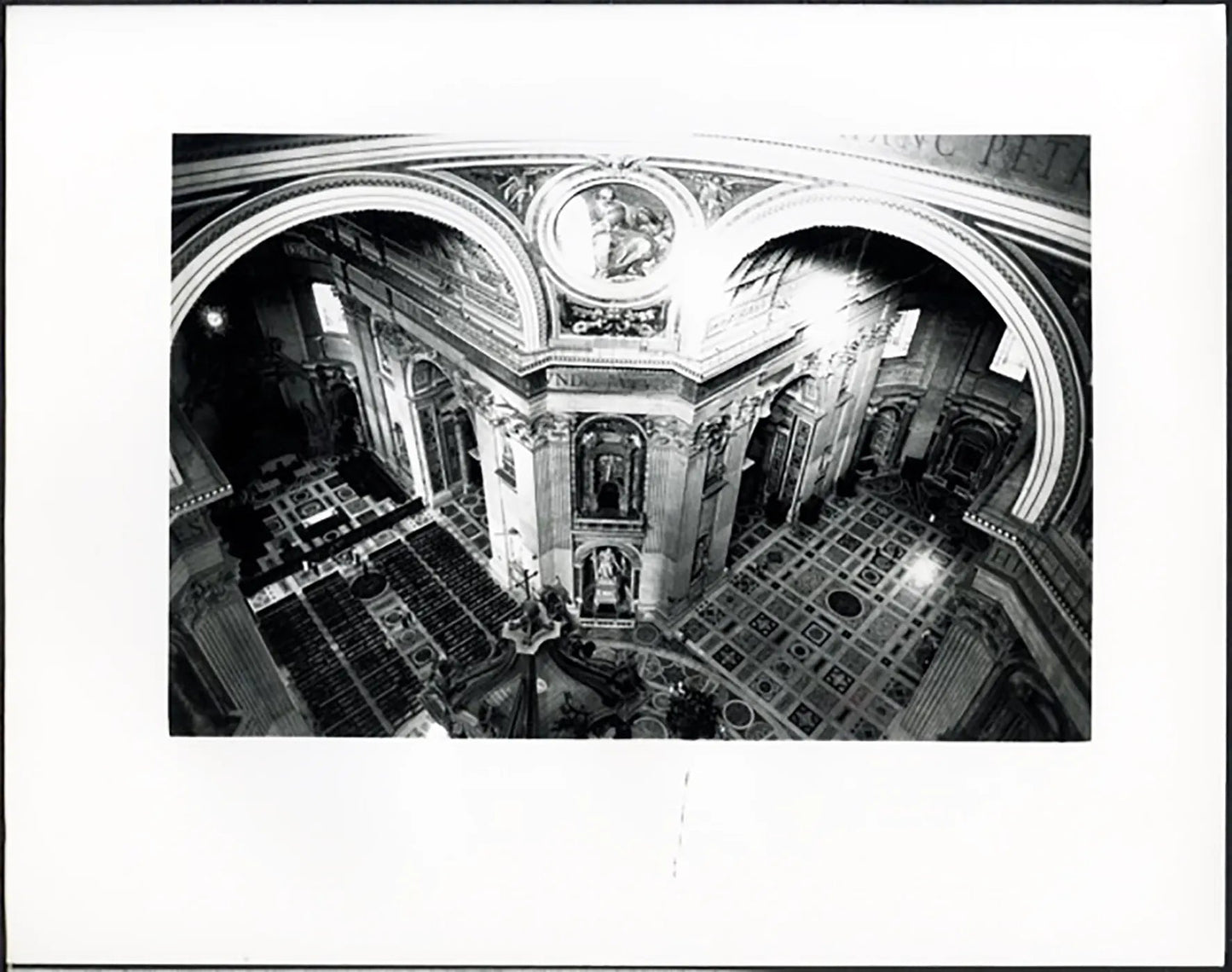 Basilica di San Pietro Roma anni 90 Ft 37727 - Stampa 24x30 cm - Farabola Stampa ai sali d'argento