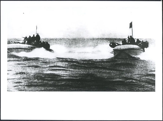 Battelli Fantasma del 1916 Ft 5133 - Stampa 24x18 cm - Farabola Stampa ai sali d'argento (anni 90)