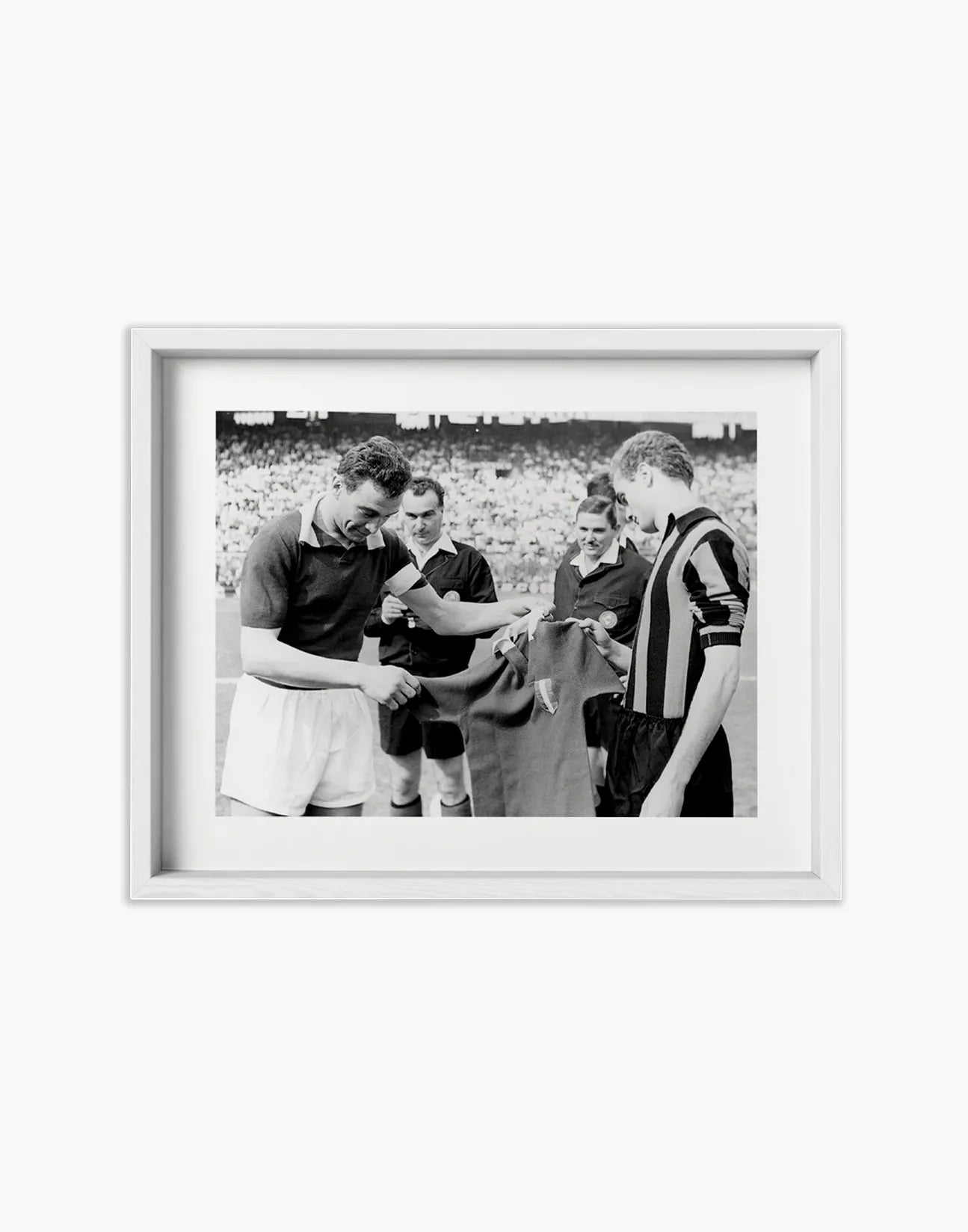 Bearzot e Mazzola, Torino - Inter 1963 - Farabola Fotografia