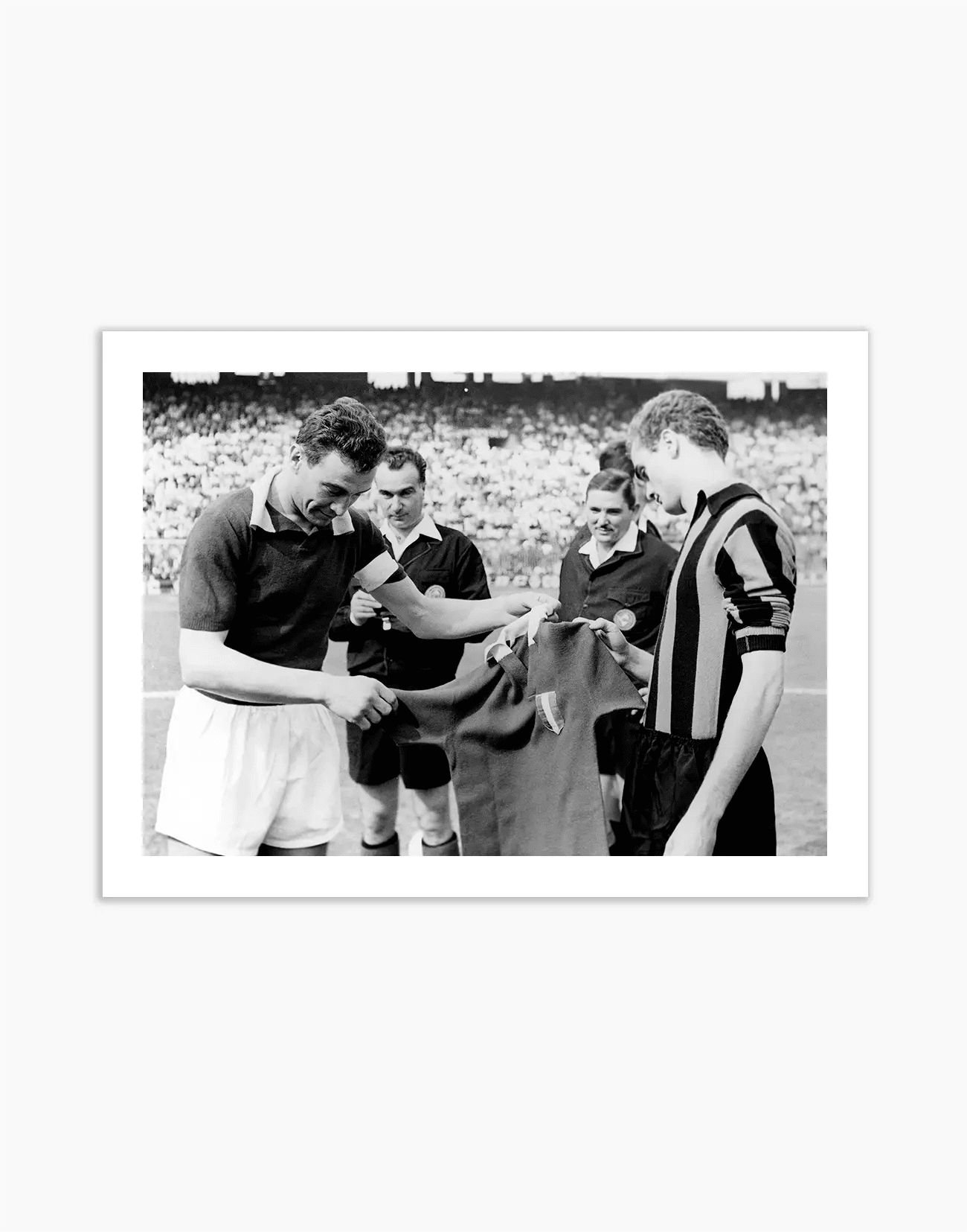 Bearzot e Mazzola, Torino-Inter 1963 - Farabola WhiteWall App Product