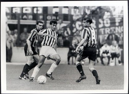 Bergomi Casiraghi Berti Juve-Inter 1989 Ft 2679 - Stampa 24x18 cm - Farabola Stampa ai sali d'argento