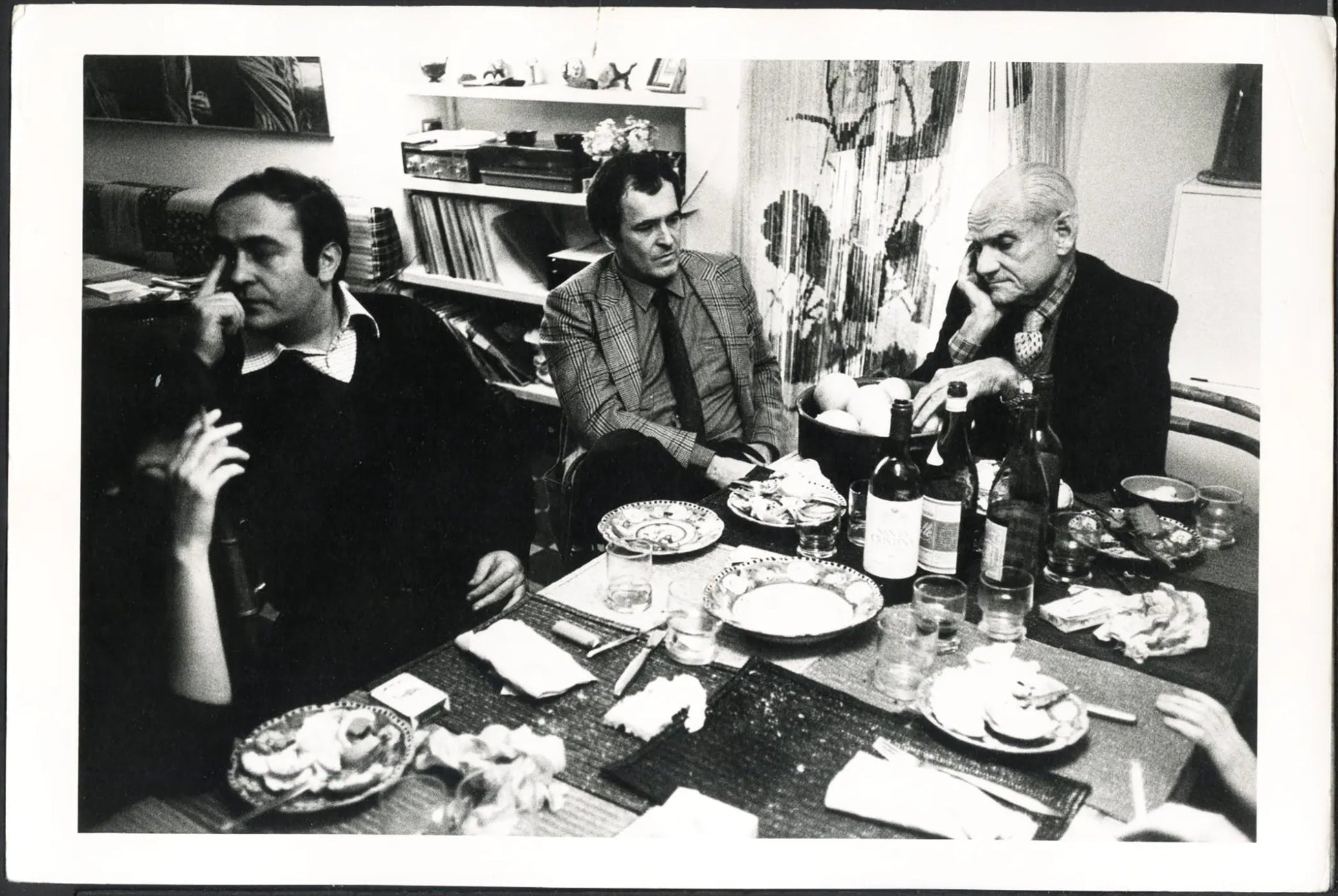 Bernardo Bertolucci Alberto Moravia 1983 Ft 37521 - Stampa 22x30 cm - Farabola Stampa ai sali d'argento