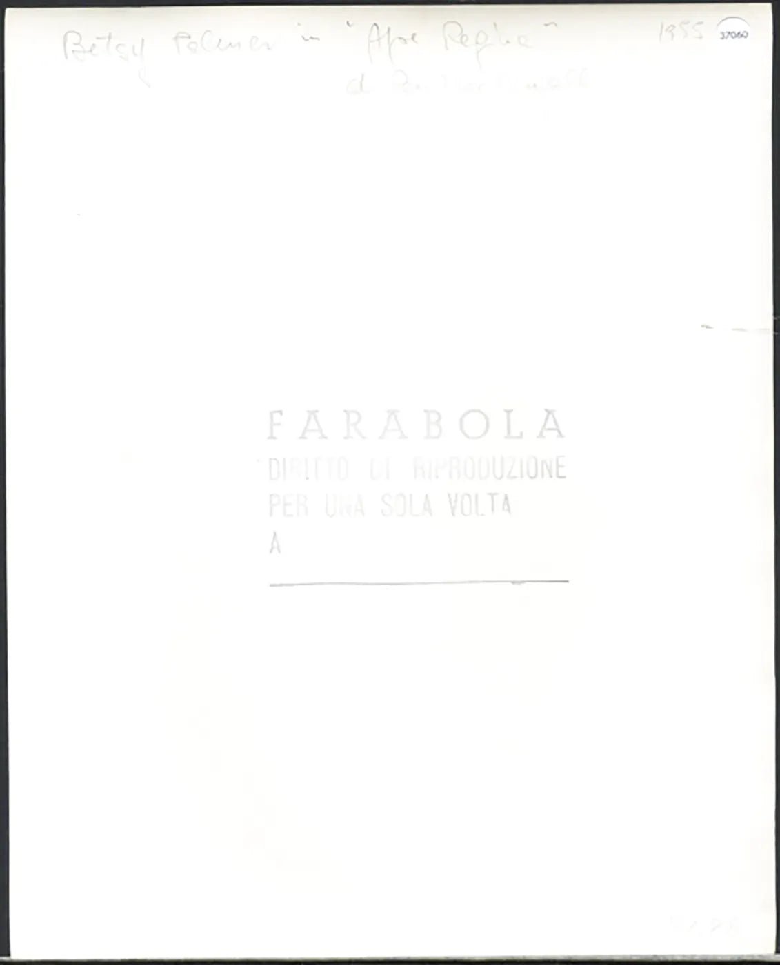 Betsy Palmer in Queen Been 1955 Ft 37060 - Stampa 20x25 cm - Farabola Stampa ai sali d'argento