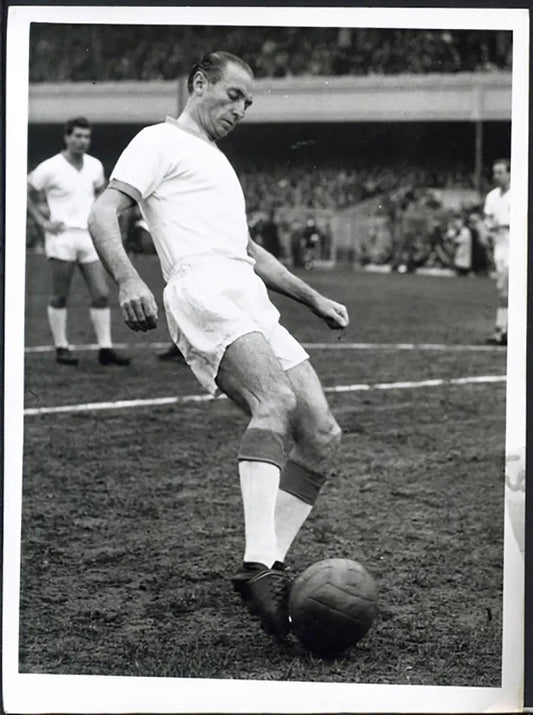 Blackpool Sir Stanley Matthews 1961 Ft 5106 - Stampa 20x15 cm - Farabola Stampa ai sali d'argento