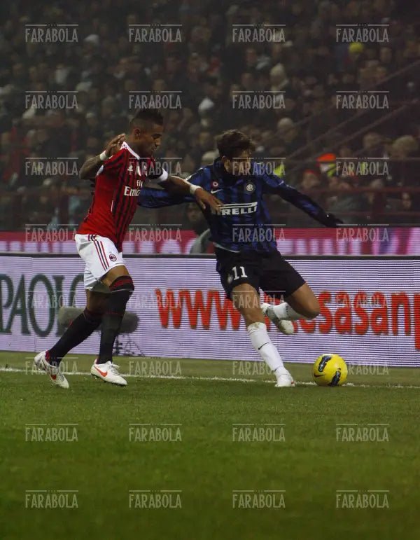 Boateng e Alvarez, Milan vs Inter, 2012 - Farabola Immagine digitale