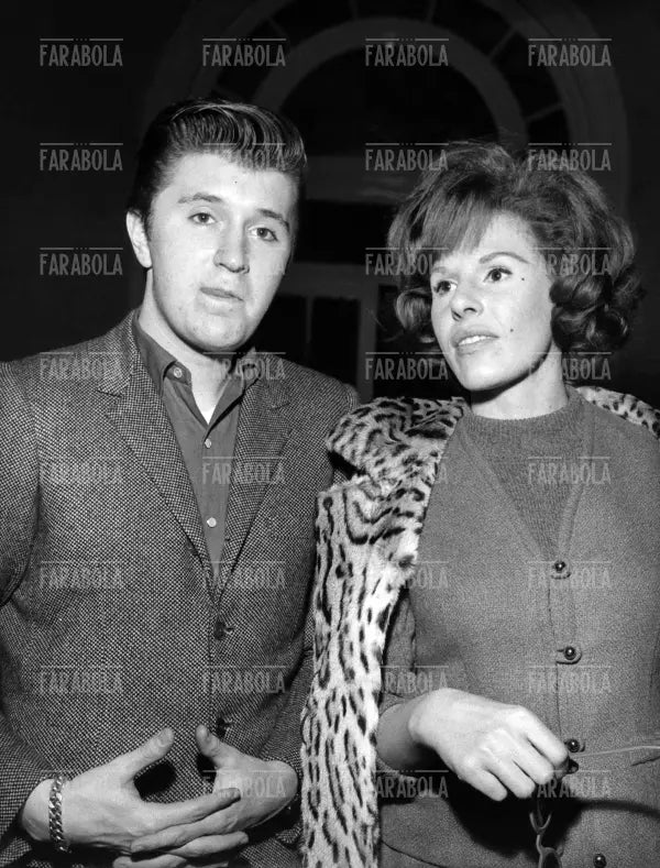 Bobby Solo e Ornella Vanoni, Festival di Sanremo 1966 - Farabola Immagine digitale